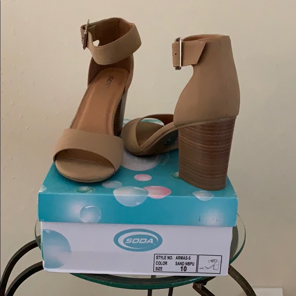 Beige Tan Heels